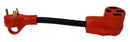 A10-3050F 12" Red Bulk Power Cord Adapter Mighty 30 Amp Camper RV Travel Trailer