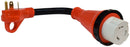 A10-3050HDVP 12" Red Carded Power Cord Adapter Mighty Camper RV Travel Trailer