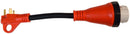 A10-3050HD 12" Red Bulk Power Cord Adapter Mighty Camper RV Travel Trailer