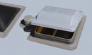 A10-3375 Universal Vent Lid White Boxed Roof Vent Lid Camper RV Travel Trailer