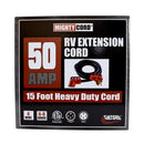 A10-5015EH Mighty Cord 50Amp Extension Cord with Handle Camper RV Travel Trailer