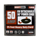 A10-5025ED90 Mighty Cord 50Amp 25' Red Boxed Power Cord Camper RV Travel Trailer