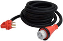 A10-5025ED Red Power Cord Mighty Power Supply Cord Camper RV Travel Trailer