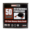 A10-5025ED Red Power Cord Mighty Power Supply Cord Camper RV Travel Trailer