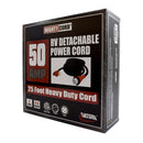 A10-5025ED Red Power Cord Mighty Power Supply Cord Camper RV Travel Trailer