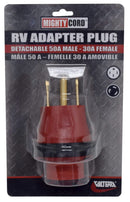 A10-5030DAVP Carded Power Cord Adapter Mighty 50 Amp Camper RV Travel Trailer