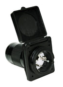 A10-50INBKVP Mighty Cord 50 Amp Power Inlet Black Camper RV Travel Trailer