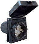 A10-50INBKVP Mighty Cord 50 Amp Power Inlet Black Camper RV Travel Trailer