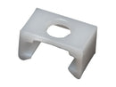 Window Curtain Glider Snap-In 3/4" White 14 Pack RV Camper Travel Trailer