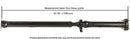Rear Drive Shaft for BMW 323i 325Ci 328i E36 E46