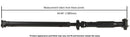 Rear Drive Shaft for BMW 325Ci 325i E46 2001