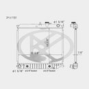 Radiator for Isuzu i-280 i-350 2006