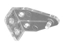 Window Shade Mounting Hardware For A300 Rail Ends Clear RV Camper Travel Trailer