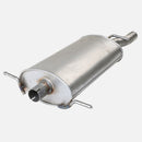 Rear Exhaust Muffler Assembly Volkswagen Cabriolet 1985-1989