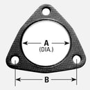 Exhaust Pipe Flange Gasket Volkswagen Rabbit Convertible Pickup 1979-1993