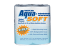 Aqua-Soft Toilet Tissue 2 Ply 4 Roll Pack Septic Safe RV Camper Motorhome Marine
