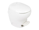 Bravura Toilet High Profile White Pedal Pulsating Flush RV Camper Motorhome