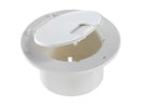 Electrical Cord Hatch 3.5" Cut Out Polar White B110 RV Camper Travel Trailer