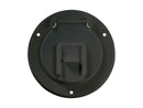Electrical Cord Hatch For Up To 50 Amp Cords Black RV Camper Travel Trailer