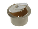 Electrical Cord Hatch Round 3.5" Cut Out Colonial White RV Camper Travel Trailer