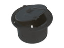 Electrical Cord Hatch 4.6" x 2.6" 3.5" Cut Out Black RV Camper Travel Trailer