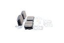 Rear Ceramic Brake Pad Set with Hardware for Suzuki XL-7 2007–2009