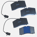Front Brake Pad Set Audi A8 Quattro S8 2000-2001