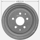 Rear Drum Volkswagen Vanagon 1980-1991