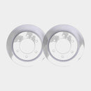 Pair of Rear Brake Rotors for Isuzu Trooper Amigo Rodeo VehiCROSS Rodeo Sport