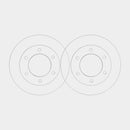 Pair of Front Brake Rotors for Isuzu Rodeo Sport Rodeo Axiom