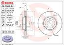Pair of New Brembo Front Brake Rotors for Volvo 850 V70 S90 V90 (Copy)