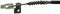 Emergency Parking Brake Cable for Suzuki Samurai 86-95 SJ413