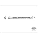 Brake Hose for Mercedes-Benz CL500 S430 S500