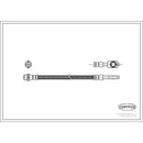 Brake Hose Audi A4 Quattro 2000-2001