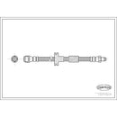 Brake Hose for Mercedes-Benz S500 S600