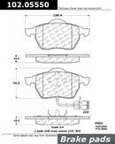 Front Brake Pad Set Audi 100 Quattro A6 1992-1998