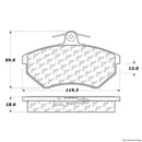 Front Brake Pad Set Volkswagen Corrado Golf Jetta Passat 1990-1997