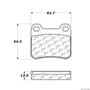 Rear Brake Pad Set for Mercedes-Benz 190D 190E 260E 300CE 300D 300E C220 C280