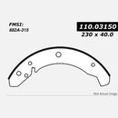 Rear Brake Shoe Volkswagen Super Beetle 1975-1979