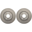 Pair of Front Rotors for Mercedes-Benz CLK320 CLK430 E300 E320 E420 E430