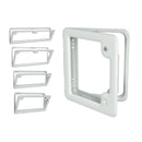 Cassette Toilet Service Door Model 3 White Lock and Key RV Camper Motorhome