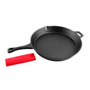 Silicone Pot Handle Grip Cooking Mitt Red Heat Resistant 400F Camp Kitchen