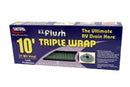 D04-0050 EZ Flush Triple Wrap Drain Hose 10' Silver Camper RV Travel Trailer