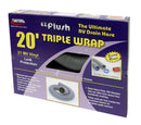 D04-0054 EZ Flush Triple Wrap Drain Hose 20' Silver Camper RV Travel Trailer