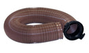 D04-0086 EZ Flush Heavy Duty Drain Hose 10' with T1024 Camper RV Travel Trailer