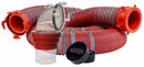 D04-0450 Viper Sewer Hose Kit 15' Boxed 3 Inch Diameter Camper RV Travel Trailer