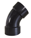D50-2887 DWV 45° Elbow 3" Hub Sewer Waste Valve Fitting Camper RV Travel Trailer