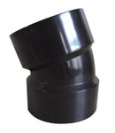 D50-2901C DWV 22-1/2° Elbow 3" Hub Plastic Camper RV Travel Trailer Motorhome