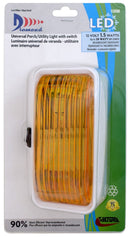 DG52725VP LED Porch Light with On/Off Switch Amber Camper RV Travel Trailer