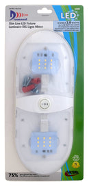 DG65430VP Slim Line Double LED Dome Light Diamond Group Camper RV Travel Trailer